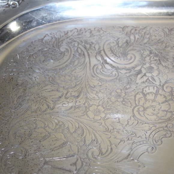 Silver Plate Coffee/Tea Set Vintage Very Nice - Picture 2 of 11